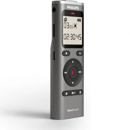 Philips VoiceTracer DVT1170 Grabadora de Voz 8GB Plata Philips VoiceTracer DVT1170 Grabadora de Voz 8GB Plata